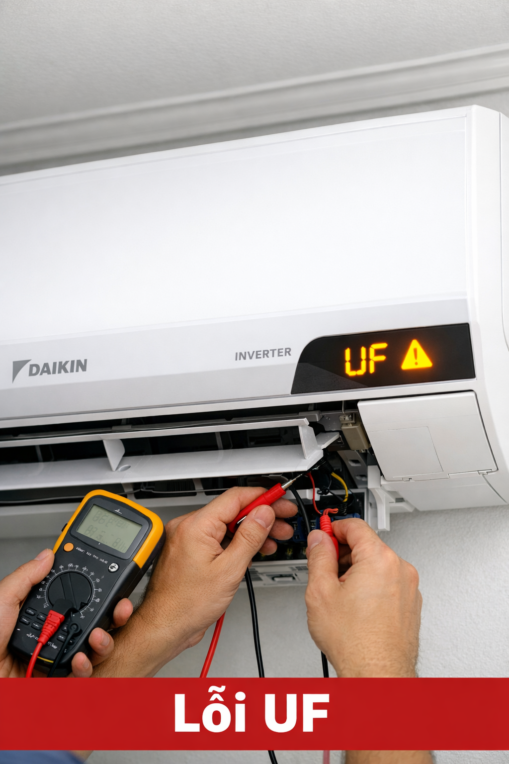 Sửa lỗi UF điều hòa Daikin