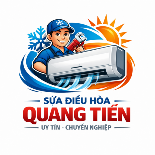 Logo Sửa Điều Hòa Quang Tiến Mới